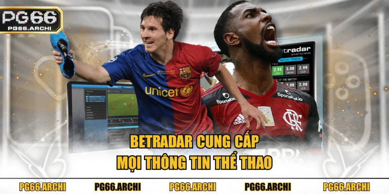 Betradar cung cấp mọi thông tin thể thao