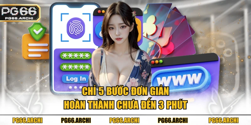 Chỉ 5 bước đơn giản, hoàn thành chưa đến 3 phút